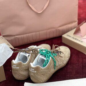 New Balance X Miu Miu 530 Suede Sneakers